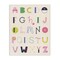 Stupell Industries Eclectic Alphabet Letters Canvas Design by Sazerelli Designs